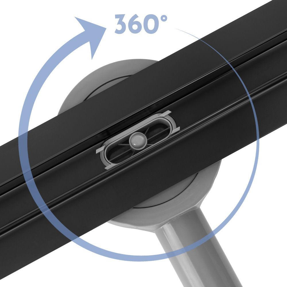 Duschrinne Neox Slim pro black 50 2