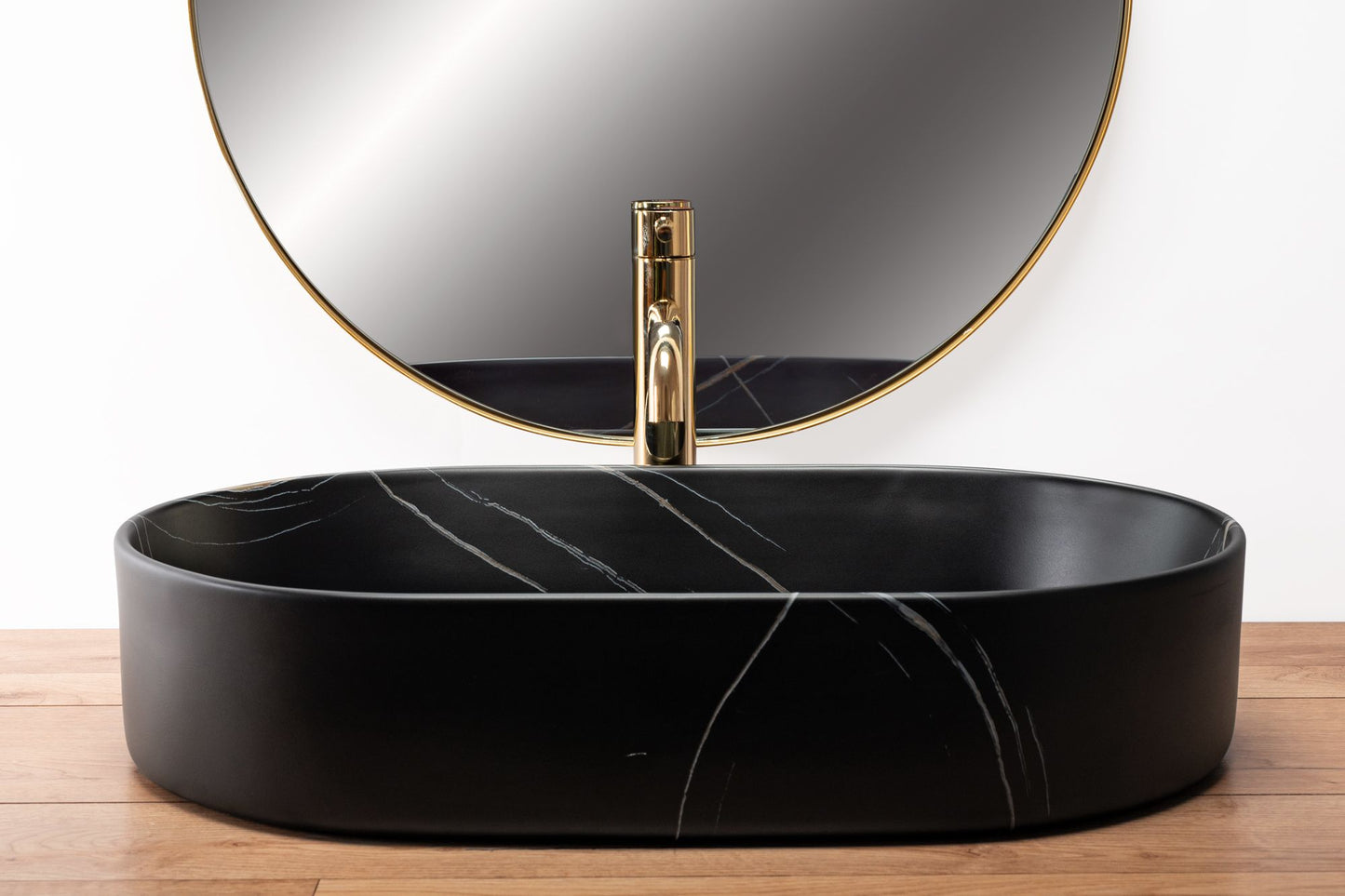 Aufsatzwaschbecken Rea Nadia Stone Black Matt 3