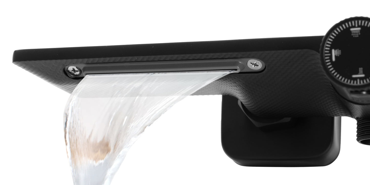 Duschgarnitur REA HELIX Black 5