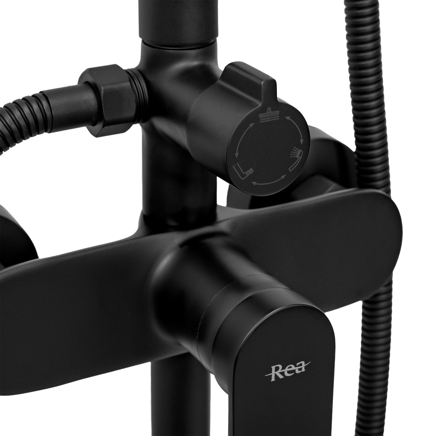 Duschgarnitur Rea VERSO Black 7