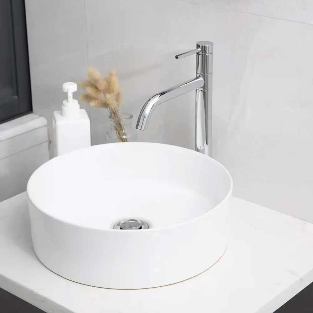 Waschbeckenarmatur Rea Lugano Slim Chrome High 3