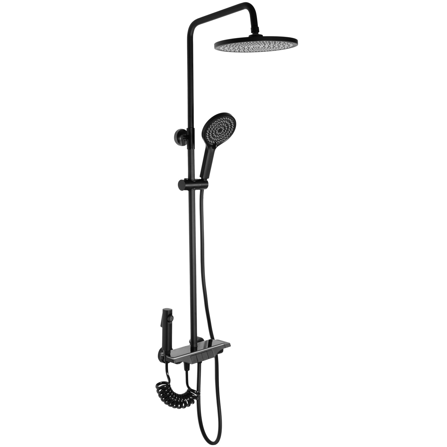 Duschgarnitur REA Savio Led Black 3
