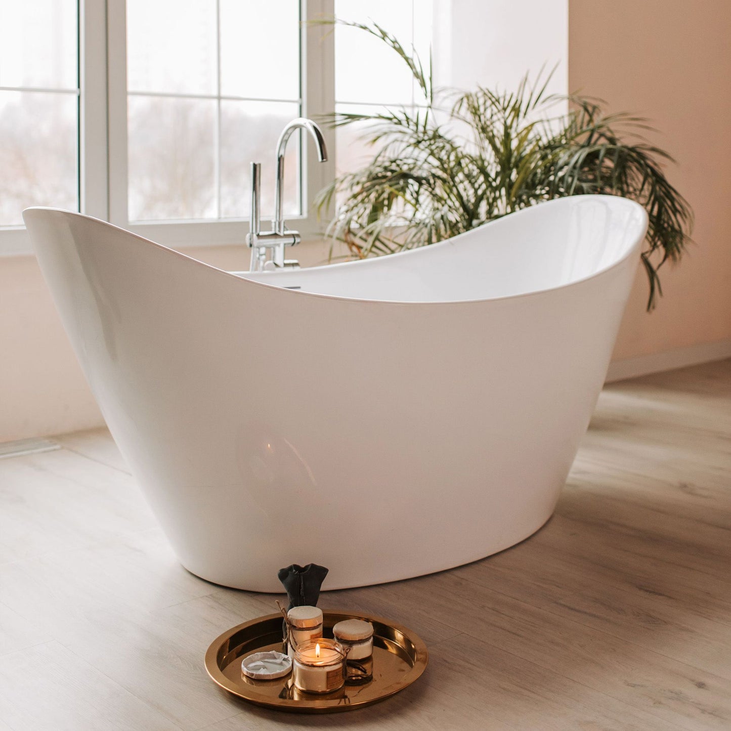 freistehende Badewanne Rea Ferrano 150 3