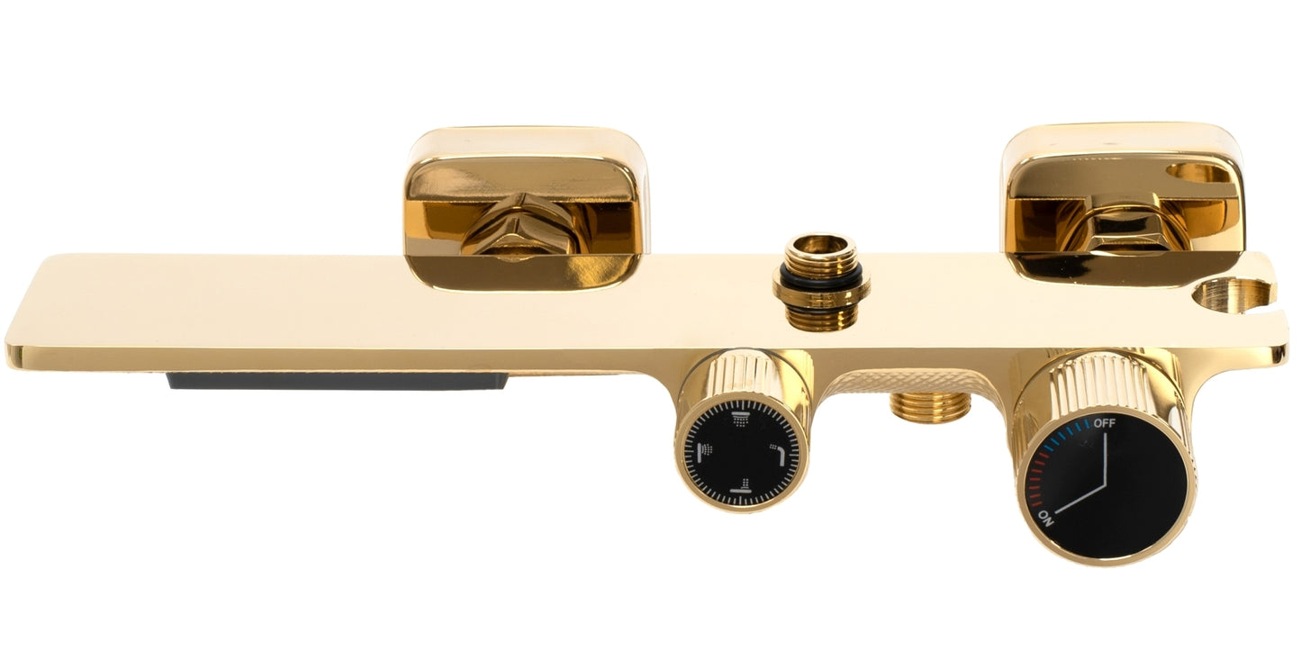 Duschgarnitur REA HELIX Gold 7