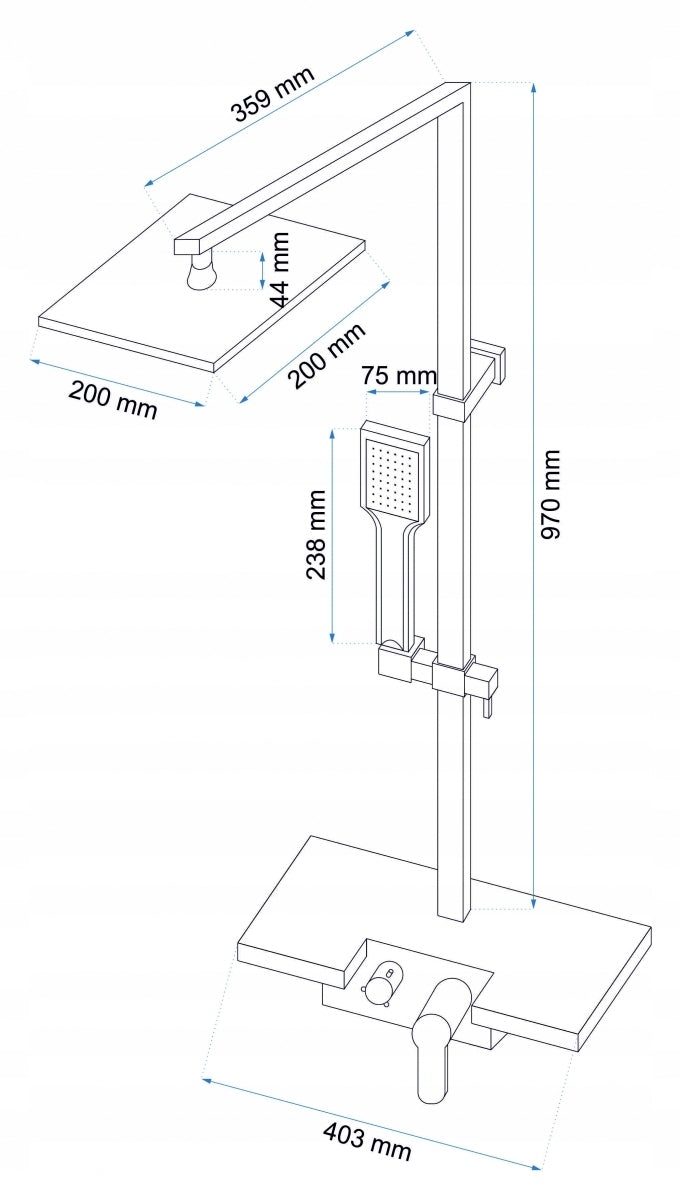 Duschset Rea Lucas 5
