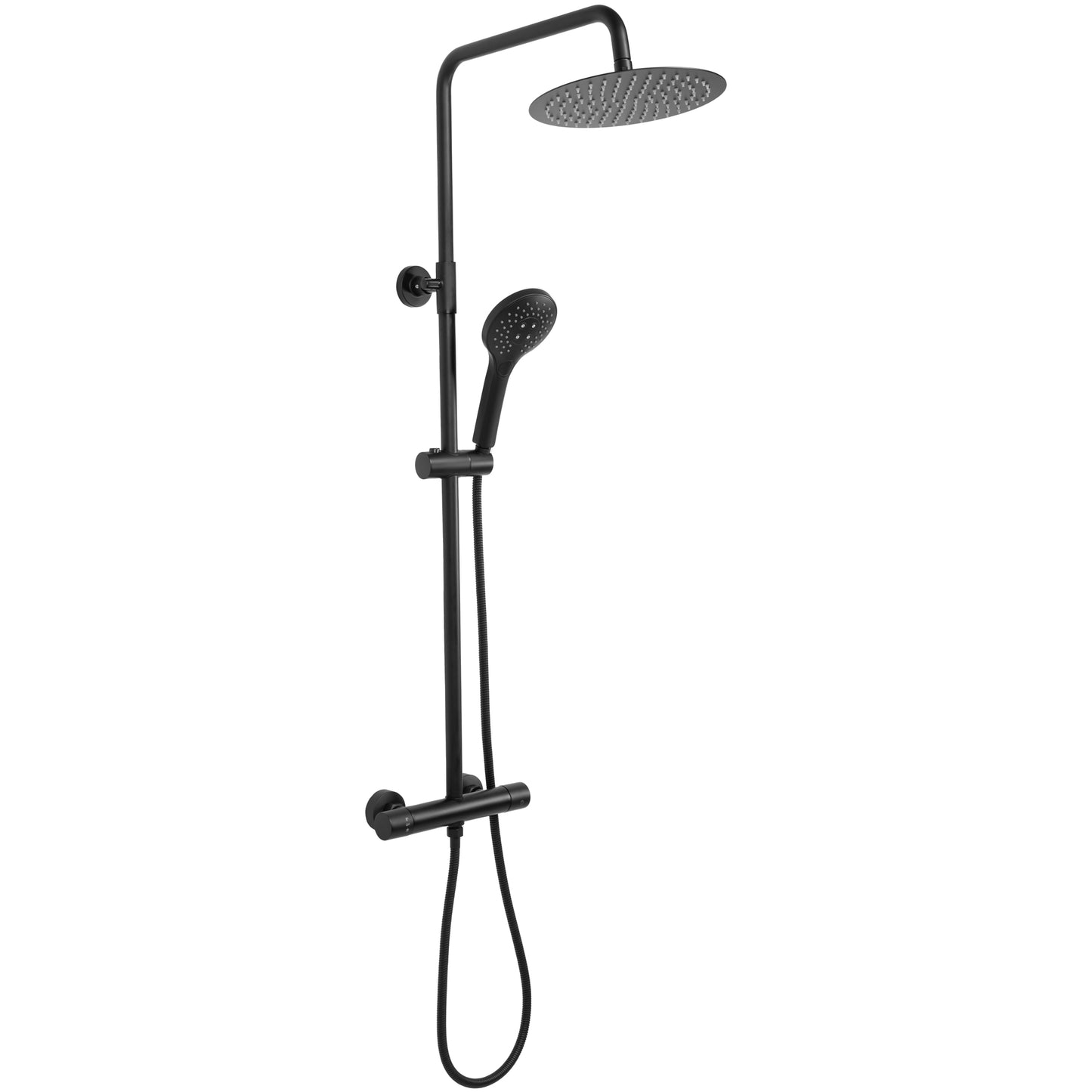 Duschgarnitur mit Thermostat REA VINCENT Black 3
