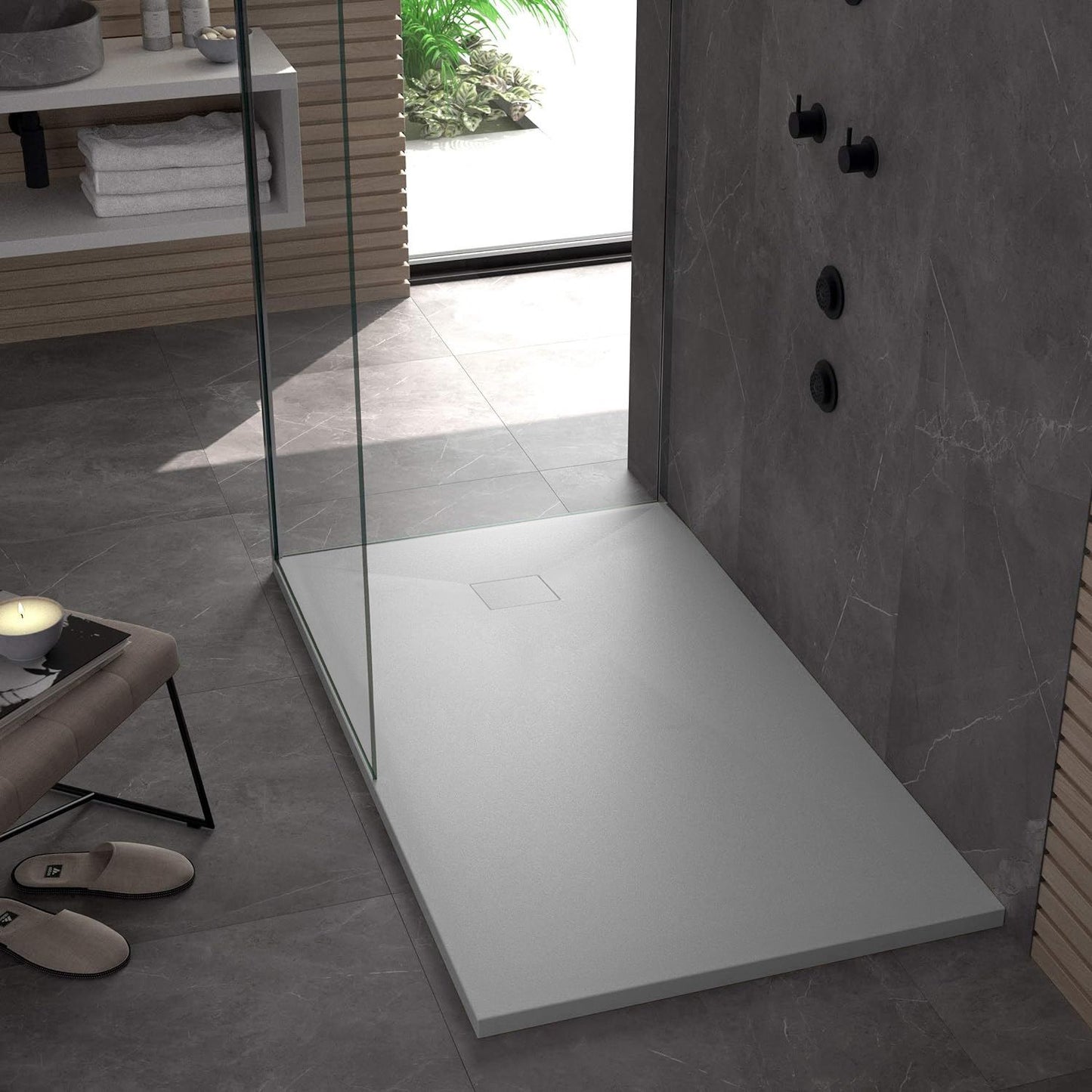 Duschtasse Magnum White 120x90 2
