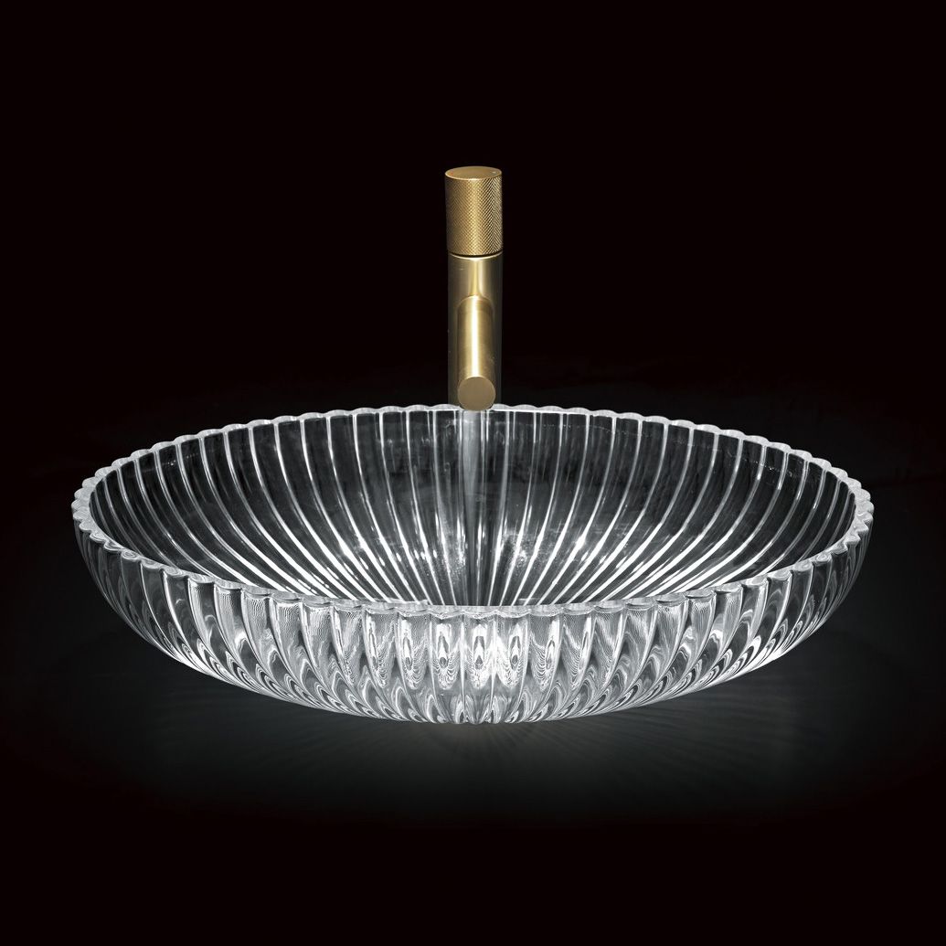 Aufsatzwaschbecken Rea Nicole Transparent 2