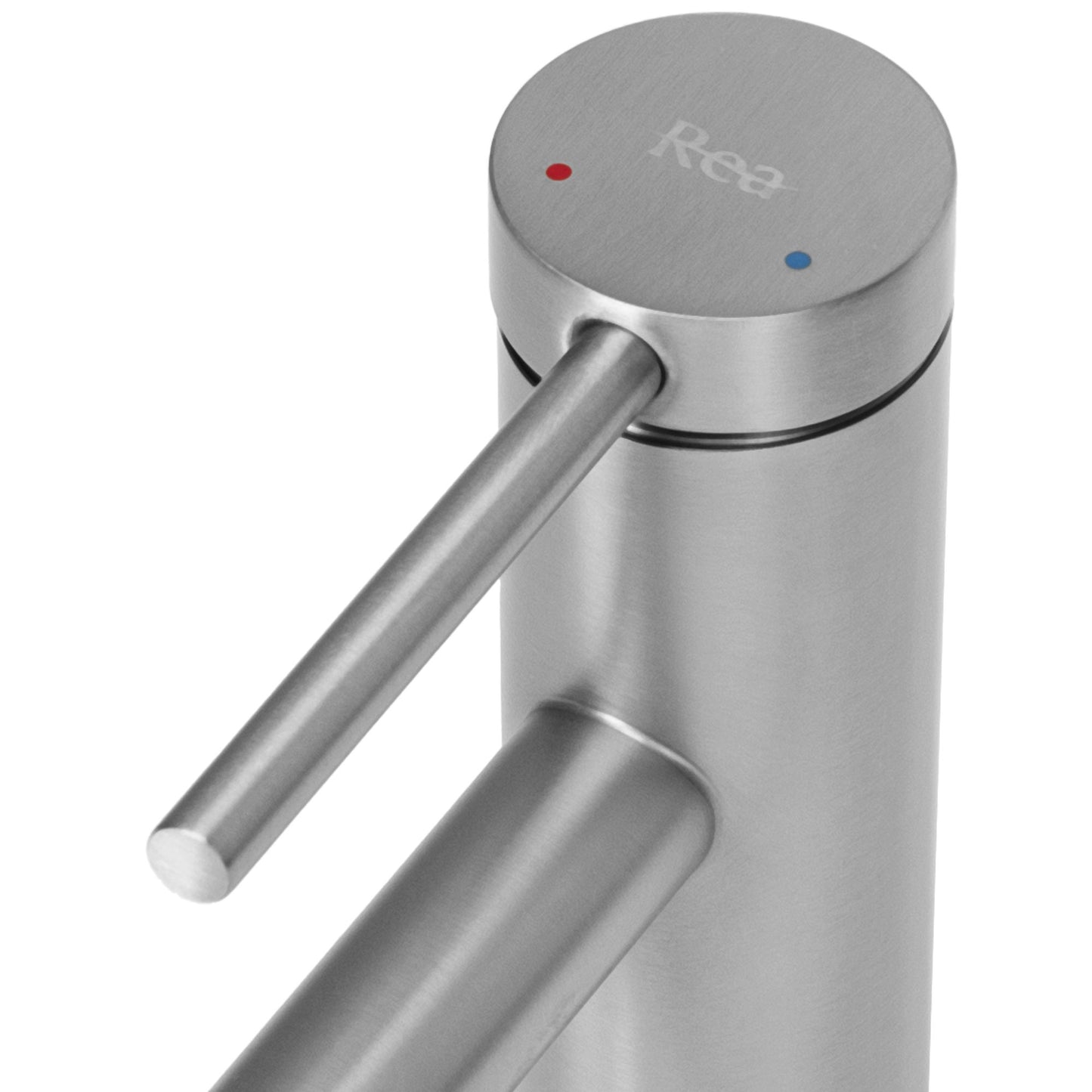 Waschbeckenarmatur Rea Foss Nickel Brush Low 6