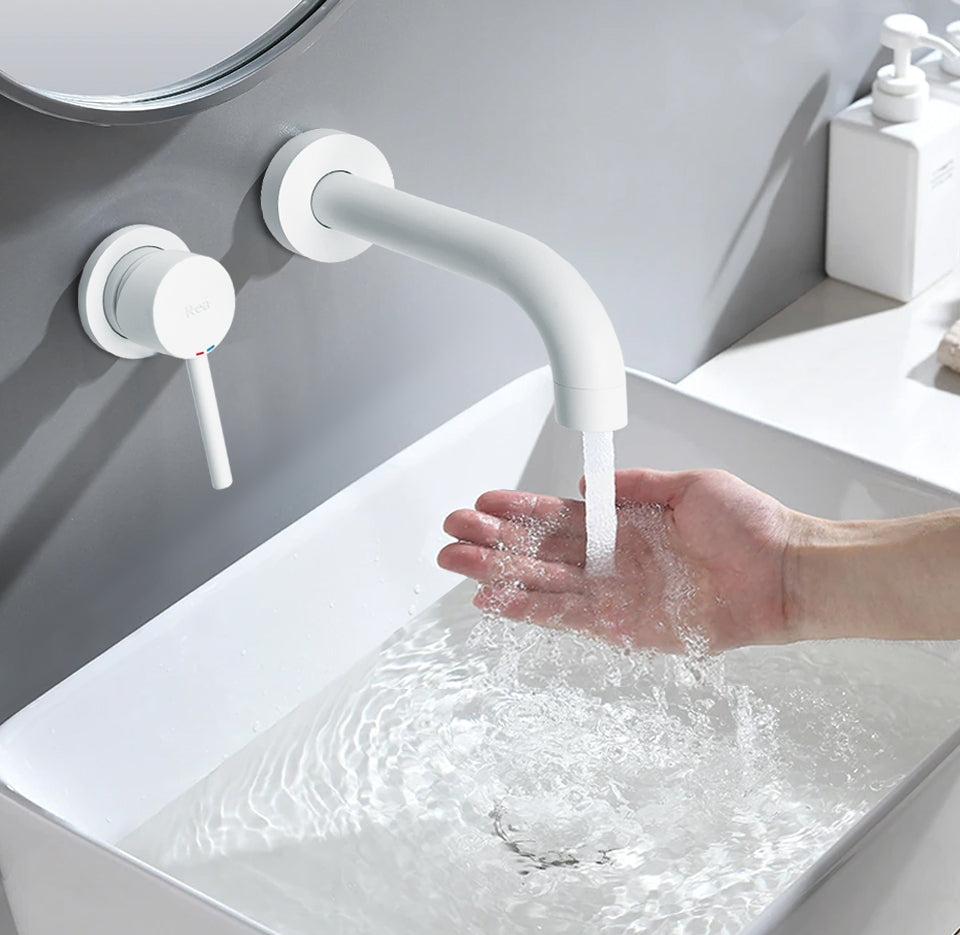 Unterputz Armatur Rea Lungo White Mat + IBOX 2