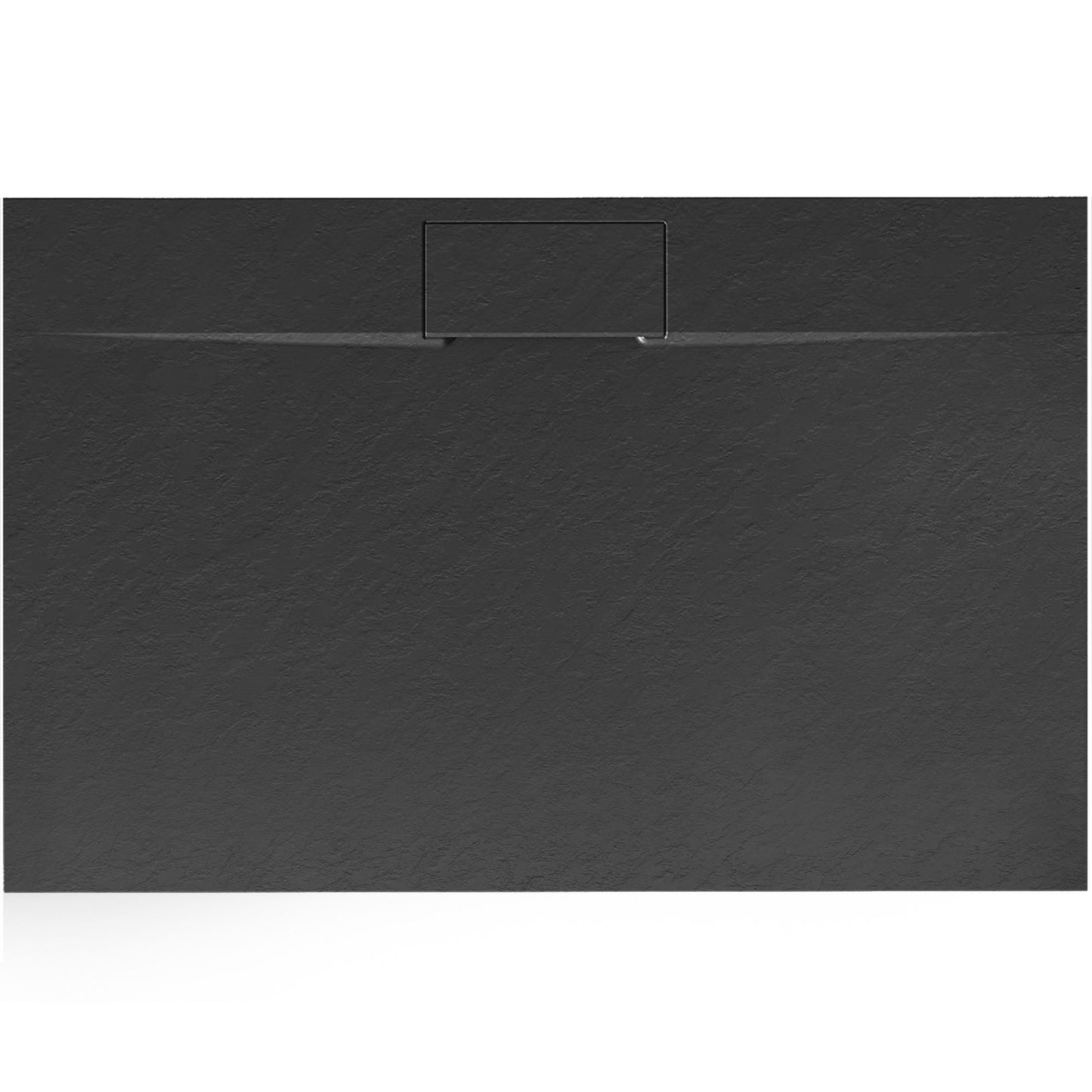 Duschtasse Bazalt long Black 90x120 1