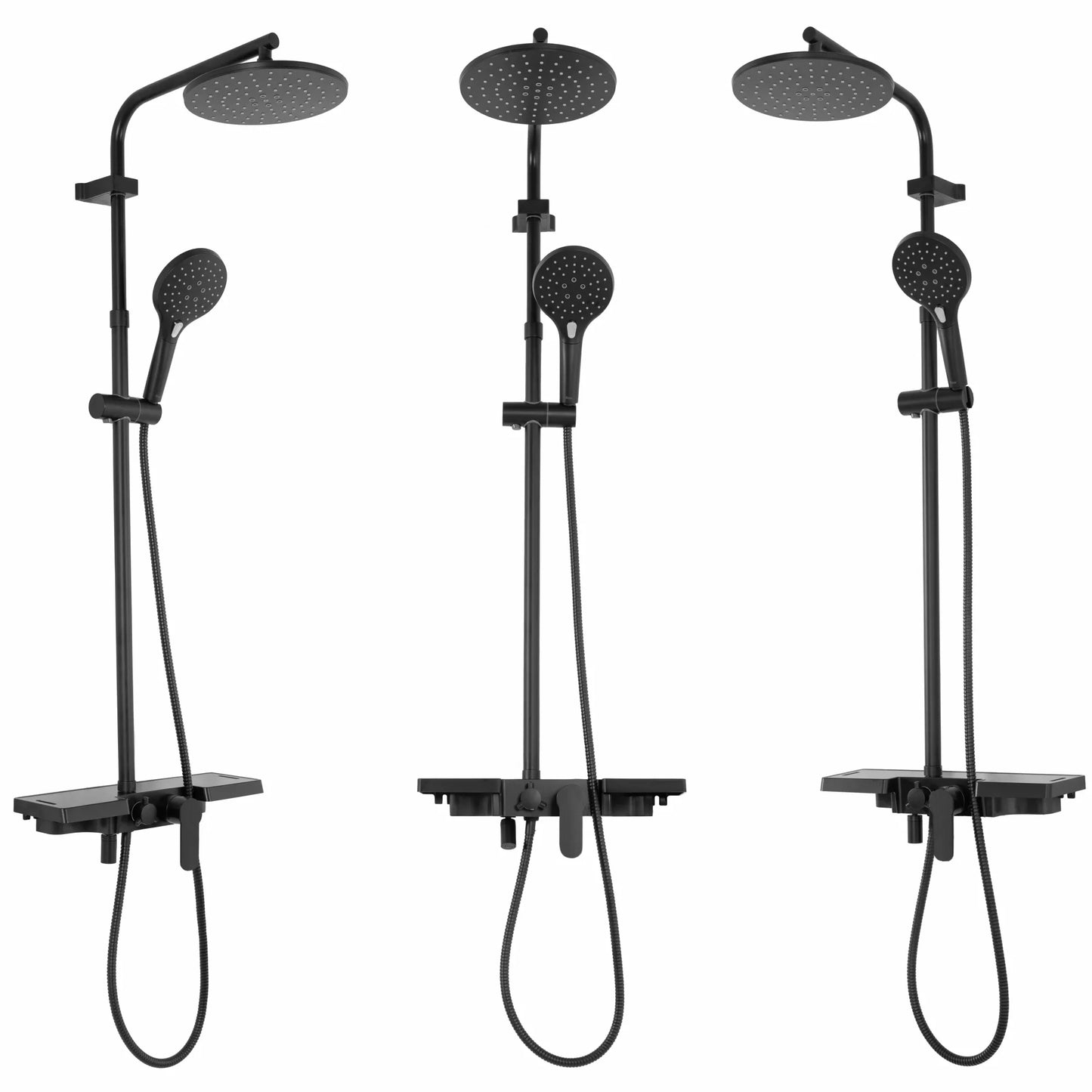 Duschset REA SANTOS Black 2