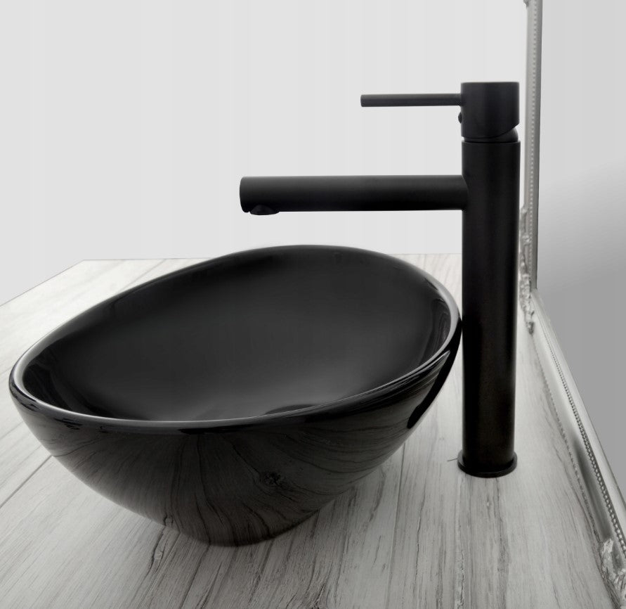 Waschbeckenarmatur Rea Tess High Black 2