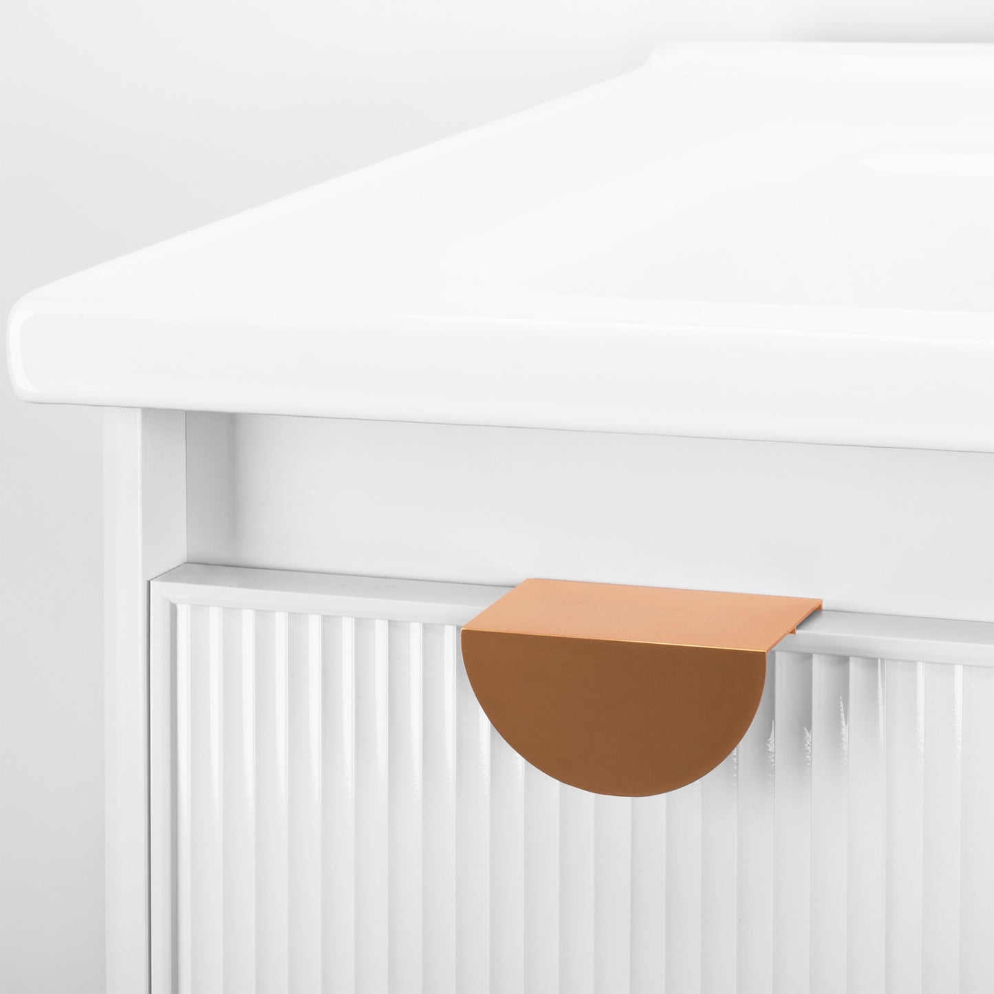 Badezimmermöbel-set Mit Waschbecken Mario 60cm White 4