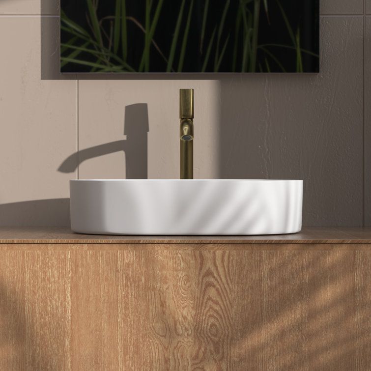 Aufsatzwaschbecken Rea NADIA 60 WHITE MATT 5