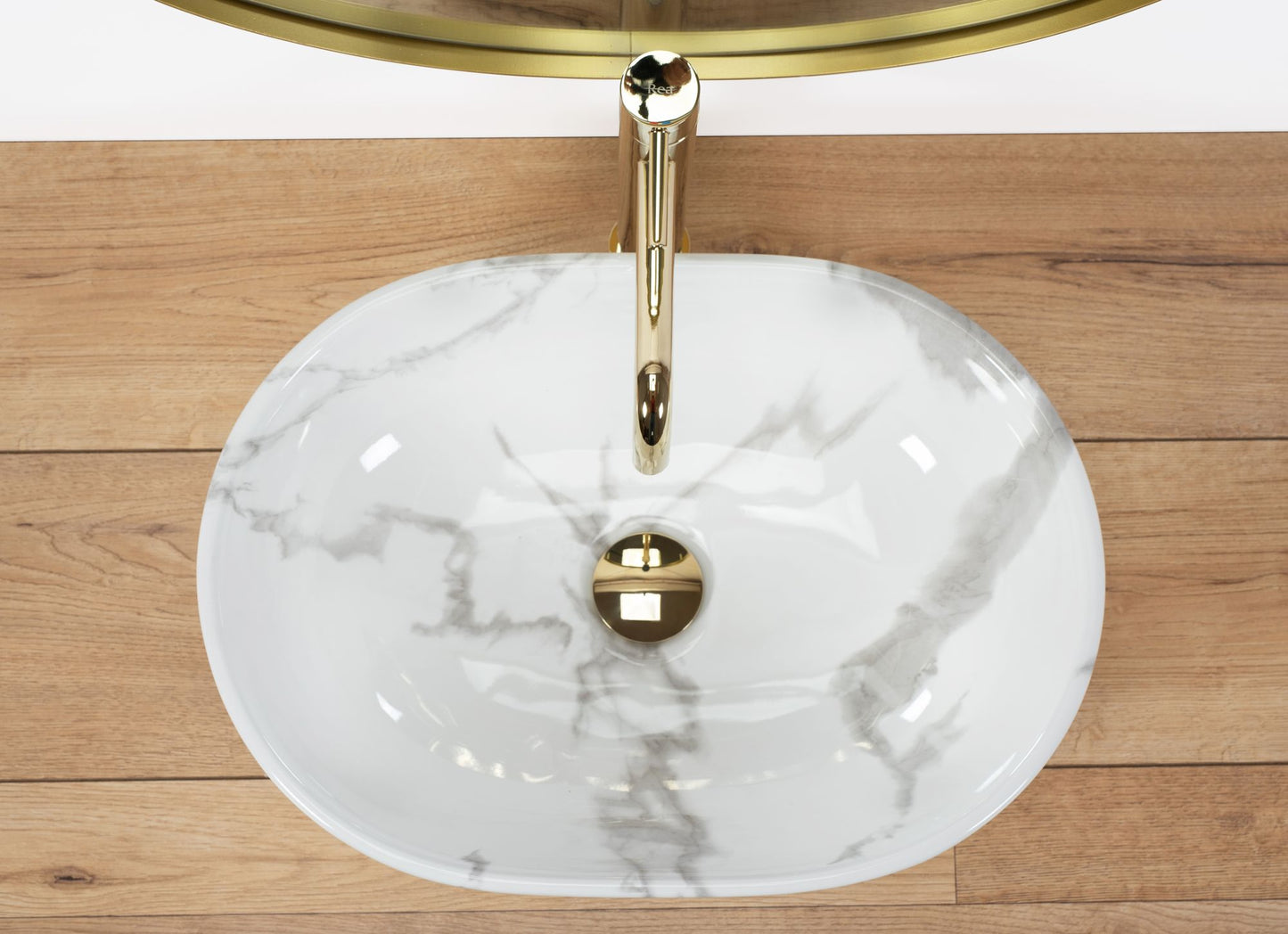 Aufsatzwaschbecken Rea Amelia Marmo Shiny 3