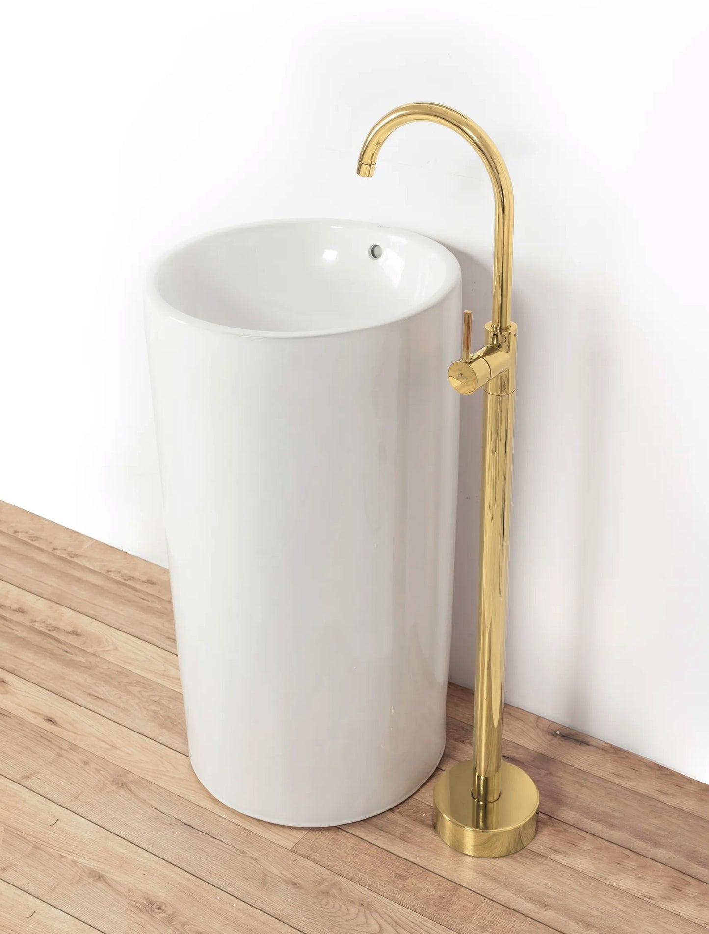 Waschbeckenarmatur freistehend Rea Lungo Ortis Gold 4