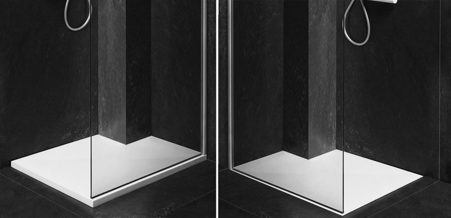 Duschtasse Bazalt long Black 80x120 7