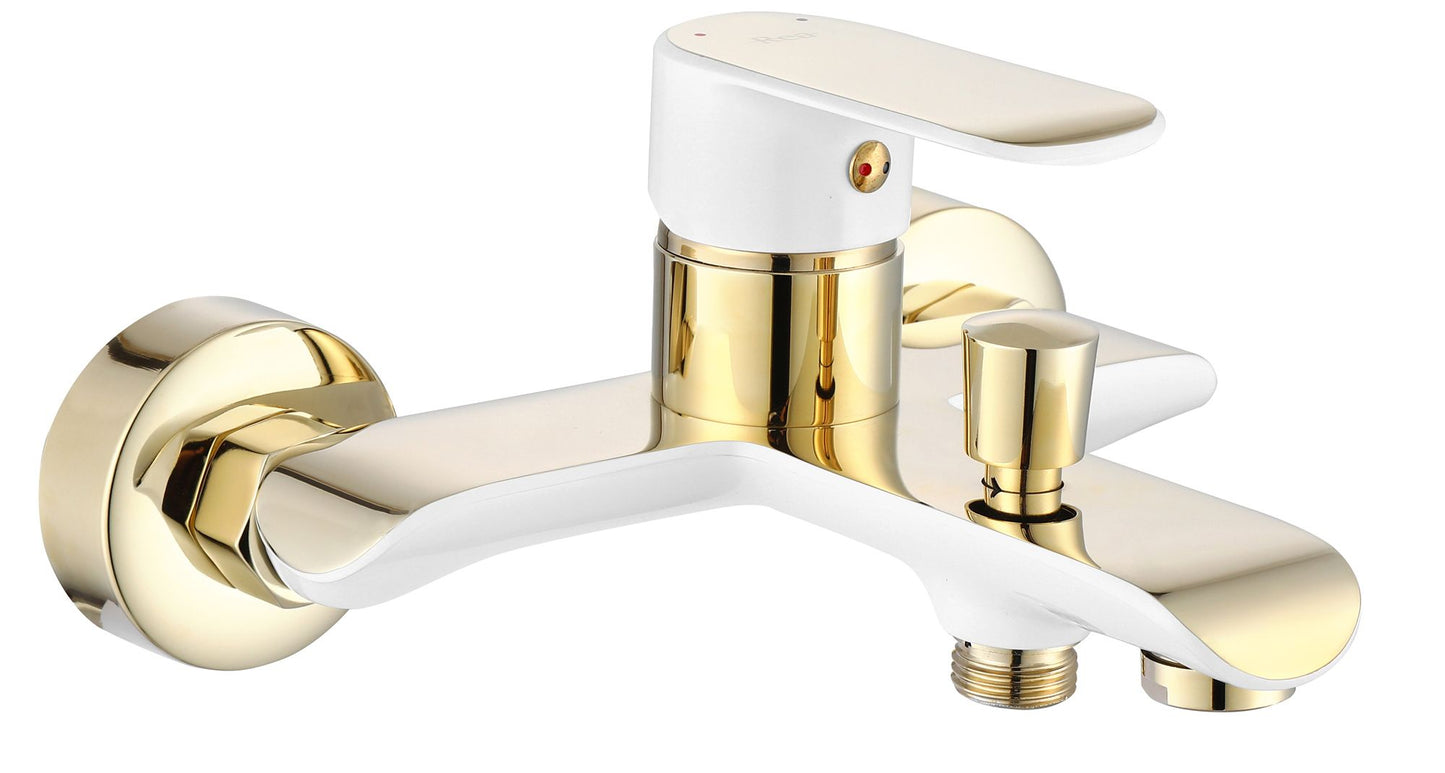 Wannenarmatur REA Bloom White gold 2