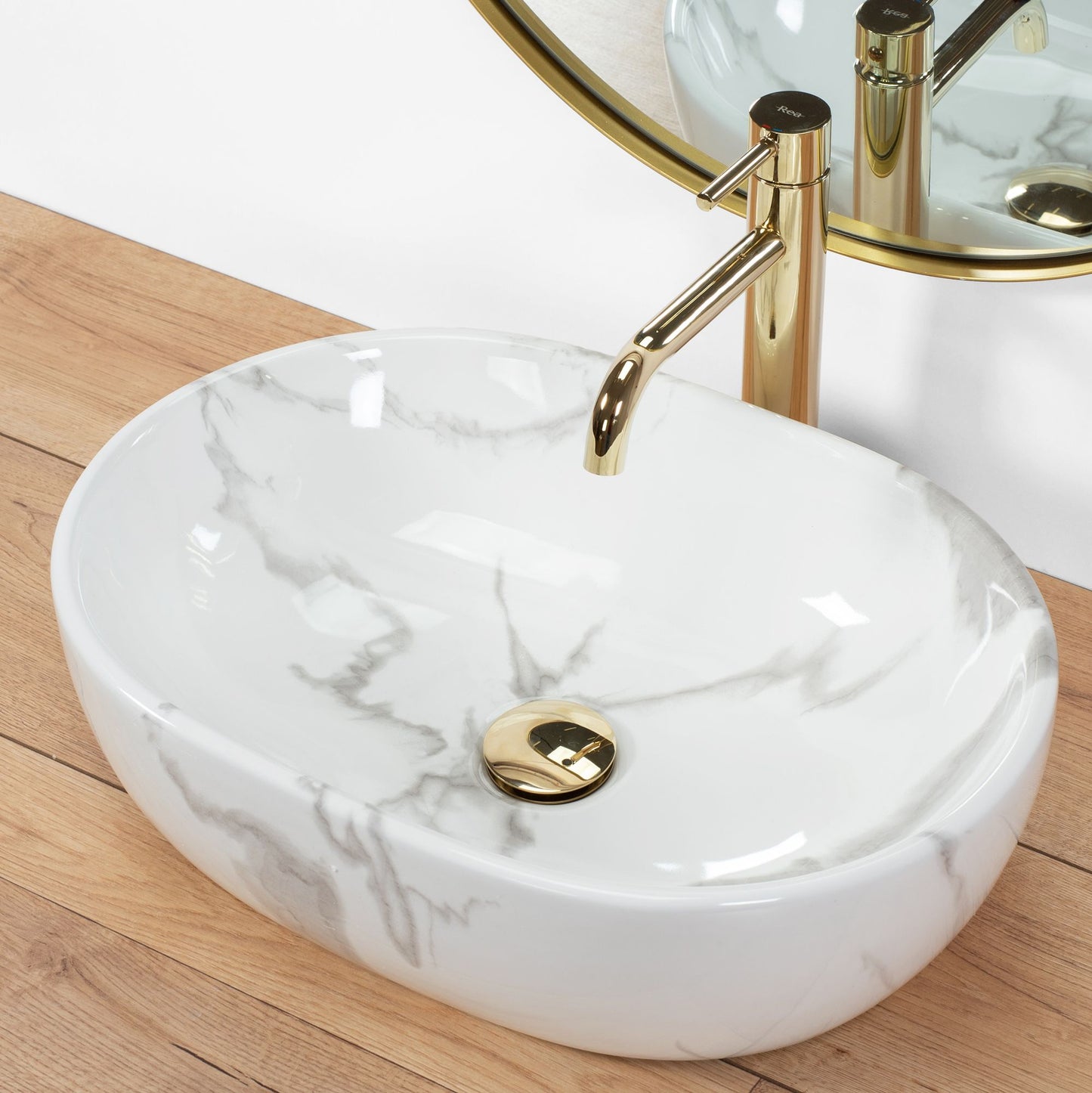 Aufsatzwaschbecken Rea Amelia Marmo Shiny 4