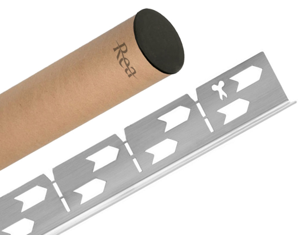 Gefälleprofil 120cm Brush Nickel rechte 7