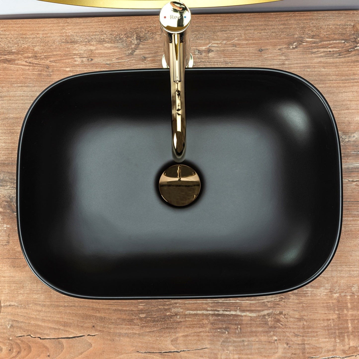 Aufsatzwaschbecken Rea Belinda Black Mat 5