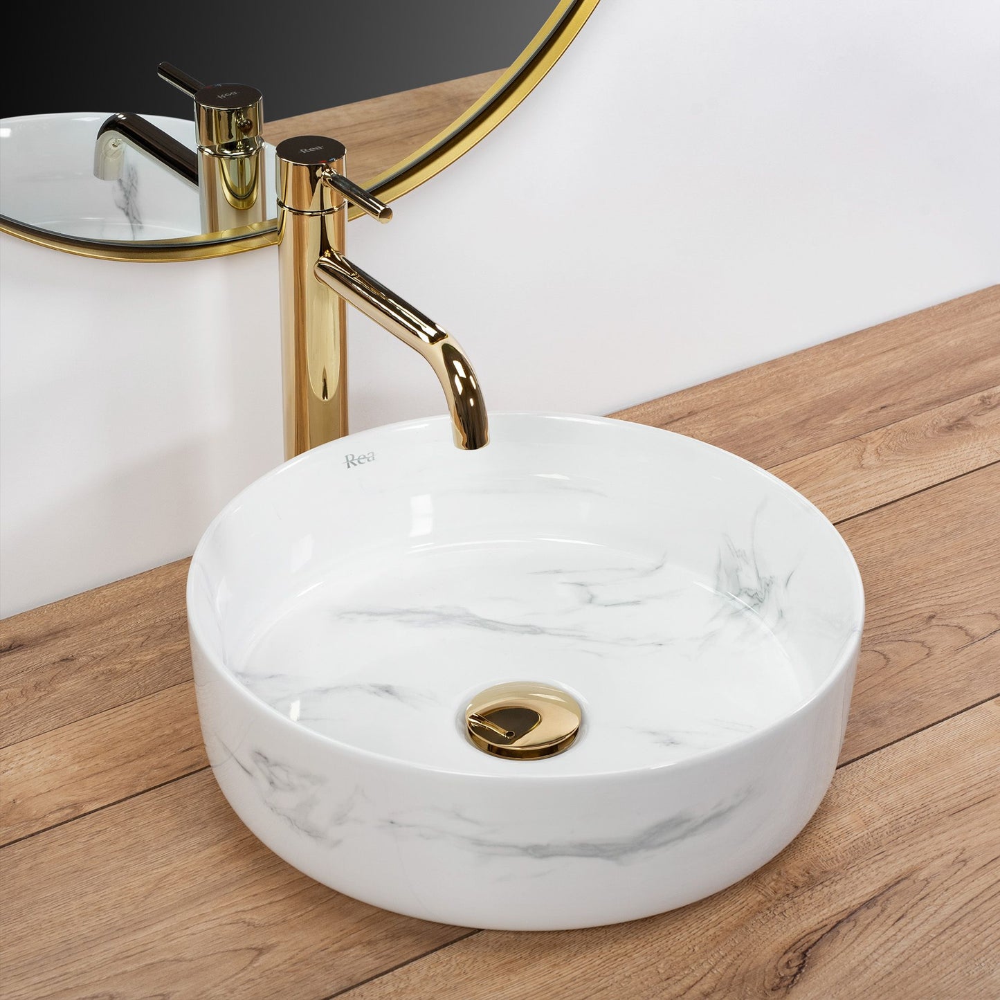 Aufsatzwaschbecken Rea Sami Nature Marble 2