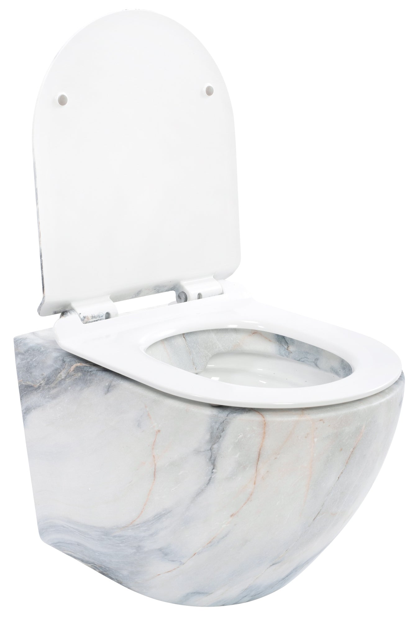 WC Schüssel Randlos Rea Carlos Slim Granit Matt 3