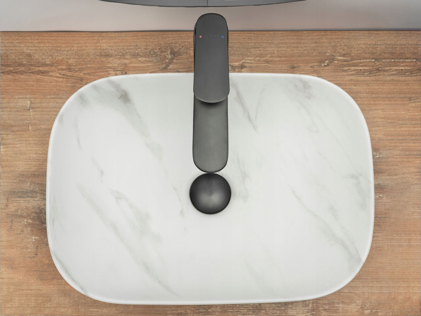 Aufsatzwaschbecken Rea Belinda Marble Matt 5