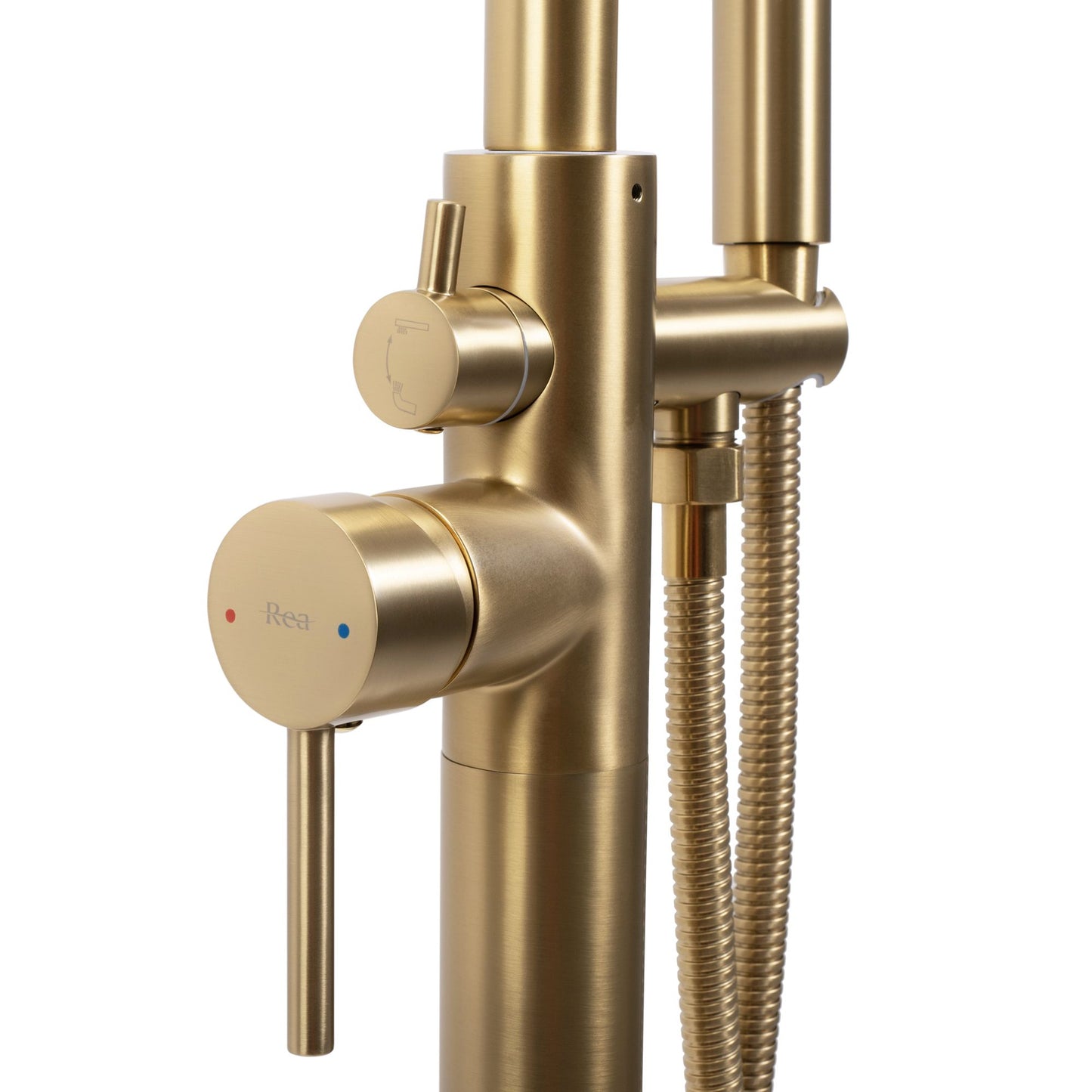 Frei stehende Armatur Rea ARAS Gold Brush 3