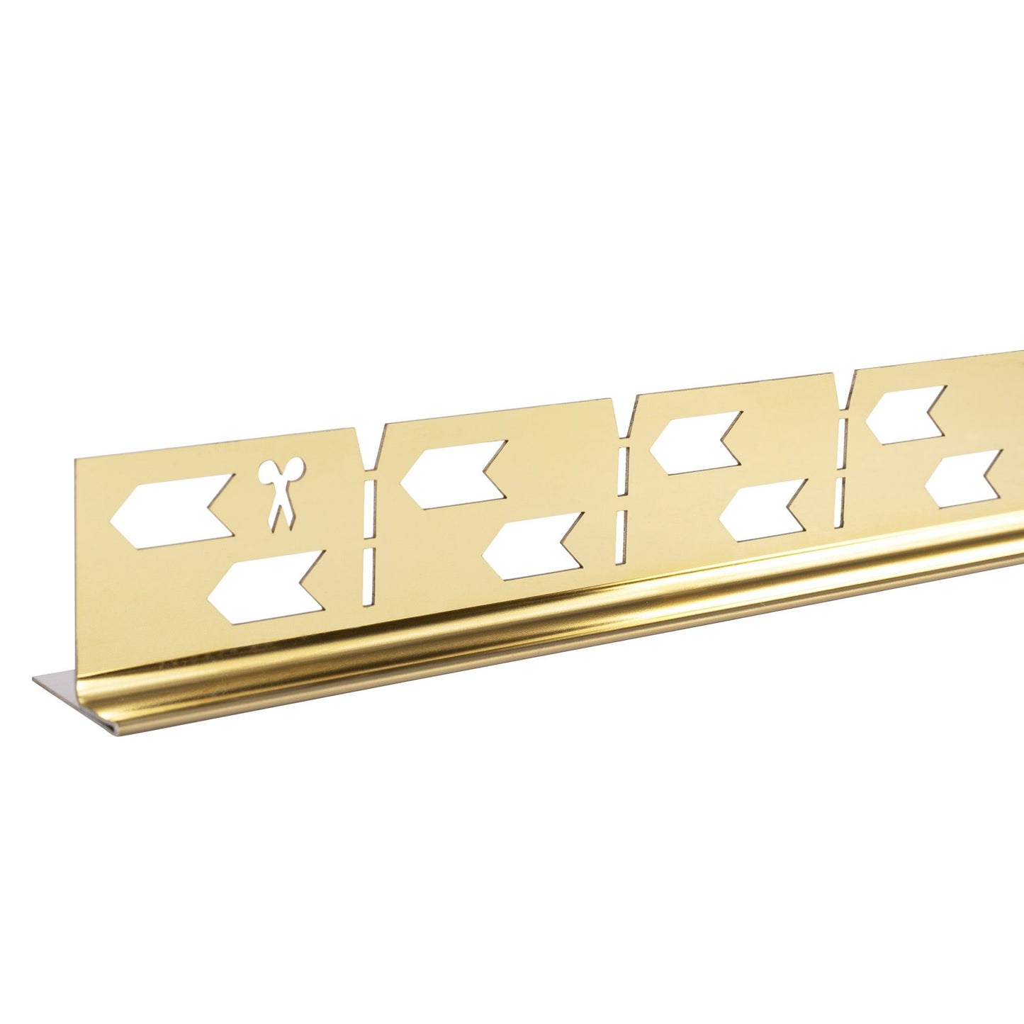 Gefälleprofil 120cm Gold linke 3