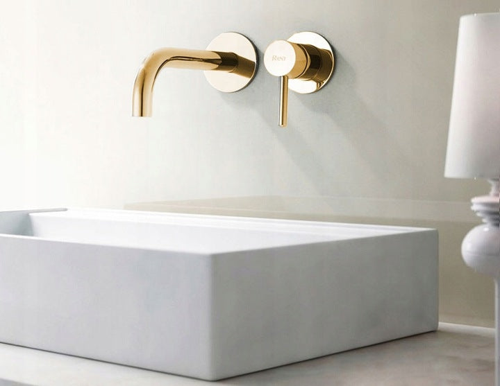 Unterputz Armatur Rea Lungo Gold+IBOX 3