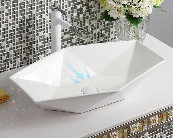 Aufsatzwaschbecken Rea Vegas white 7