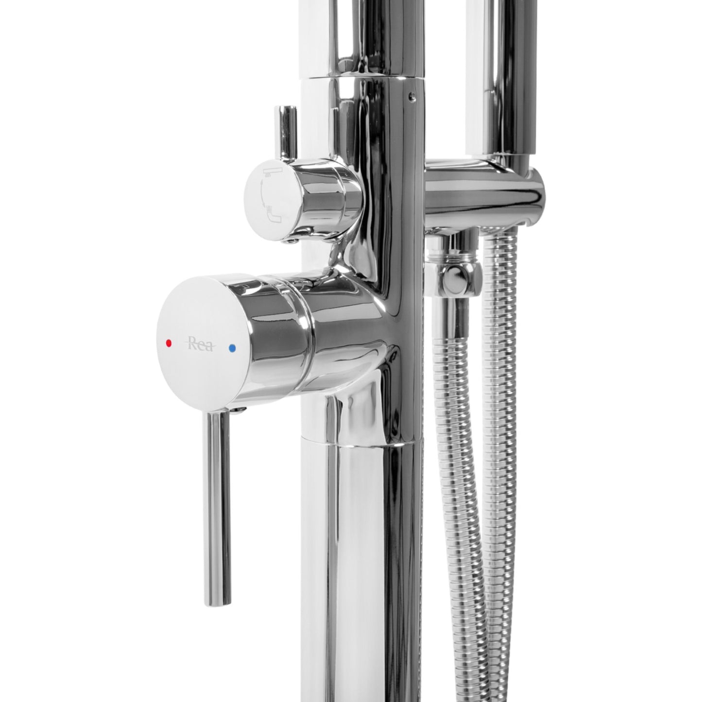 Frei stehende Armatur Rea Flores Chrome 4