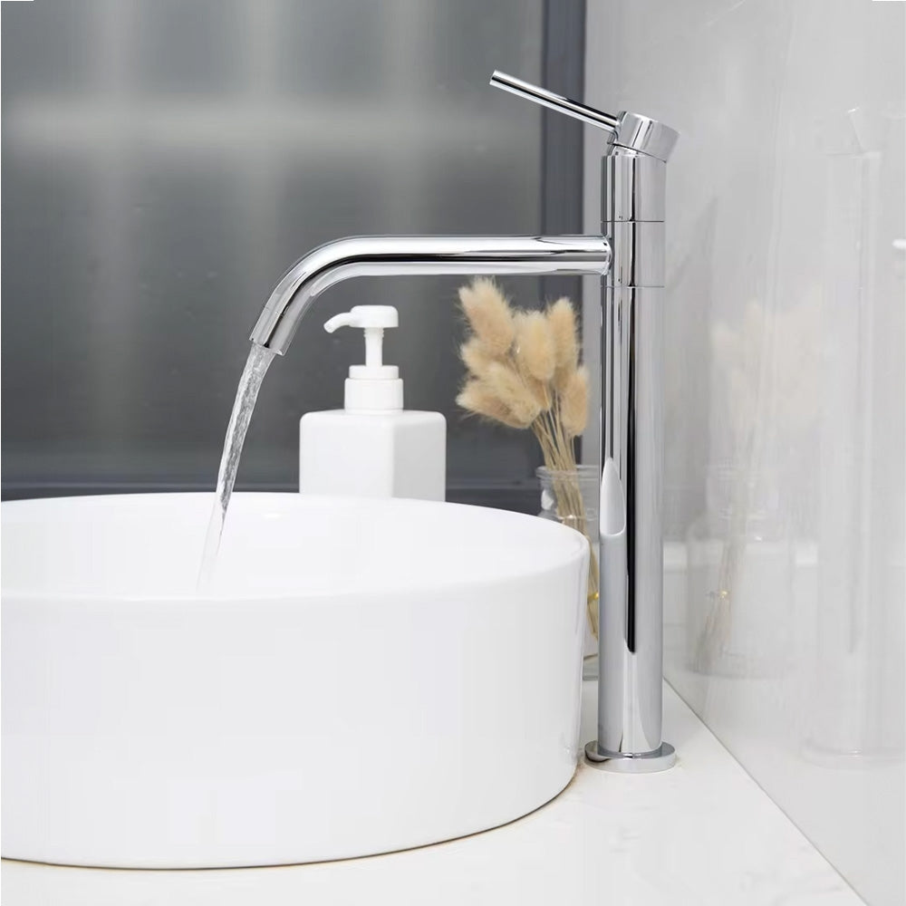 Waschbeckenarmatur Rea Lugano Slim Chrome High 2