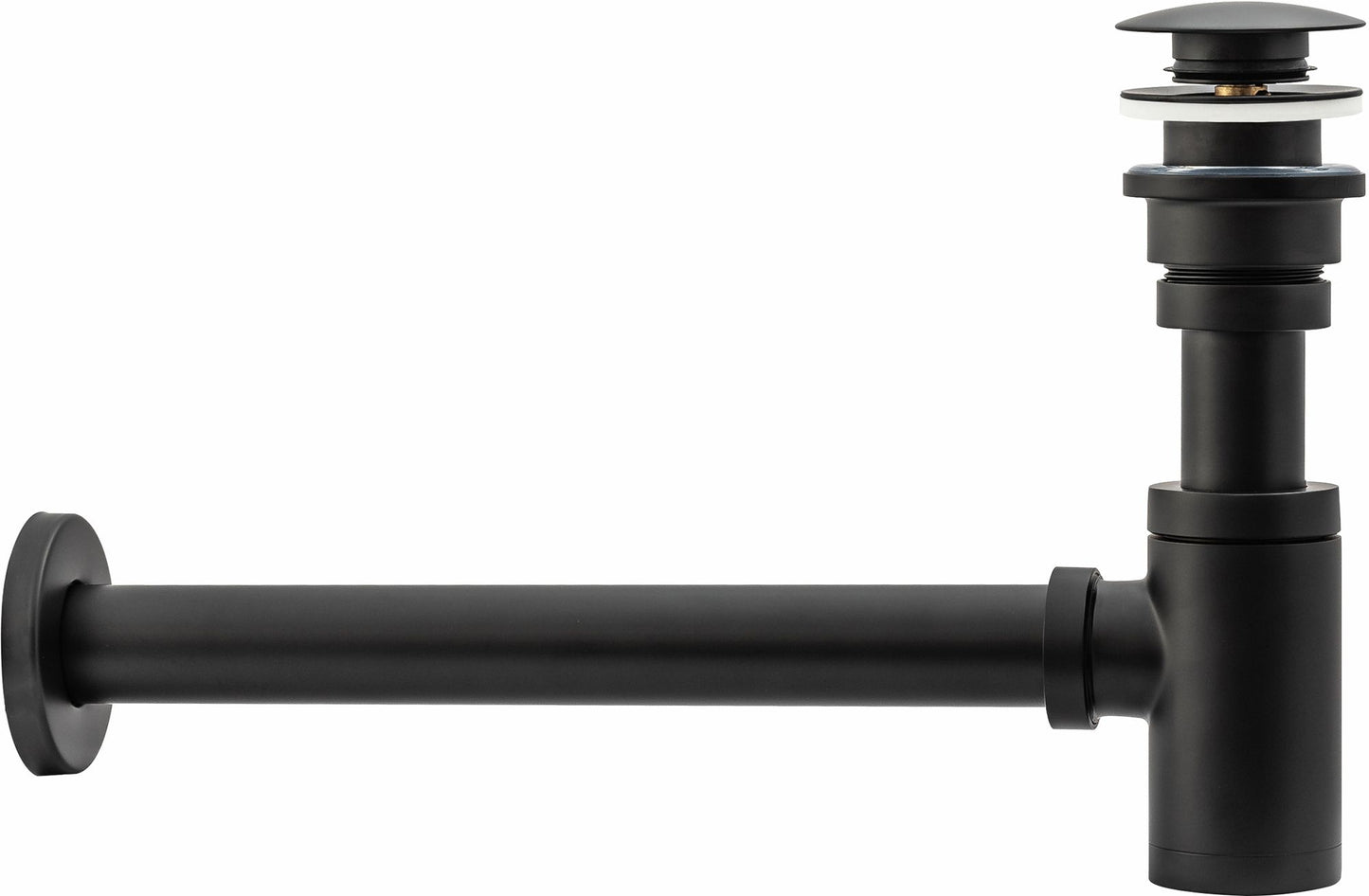 Waschbecken-Siphon Klik-Klak Universal Rea Schwarz Old Black 3
