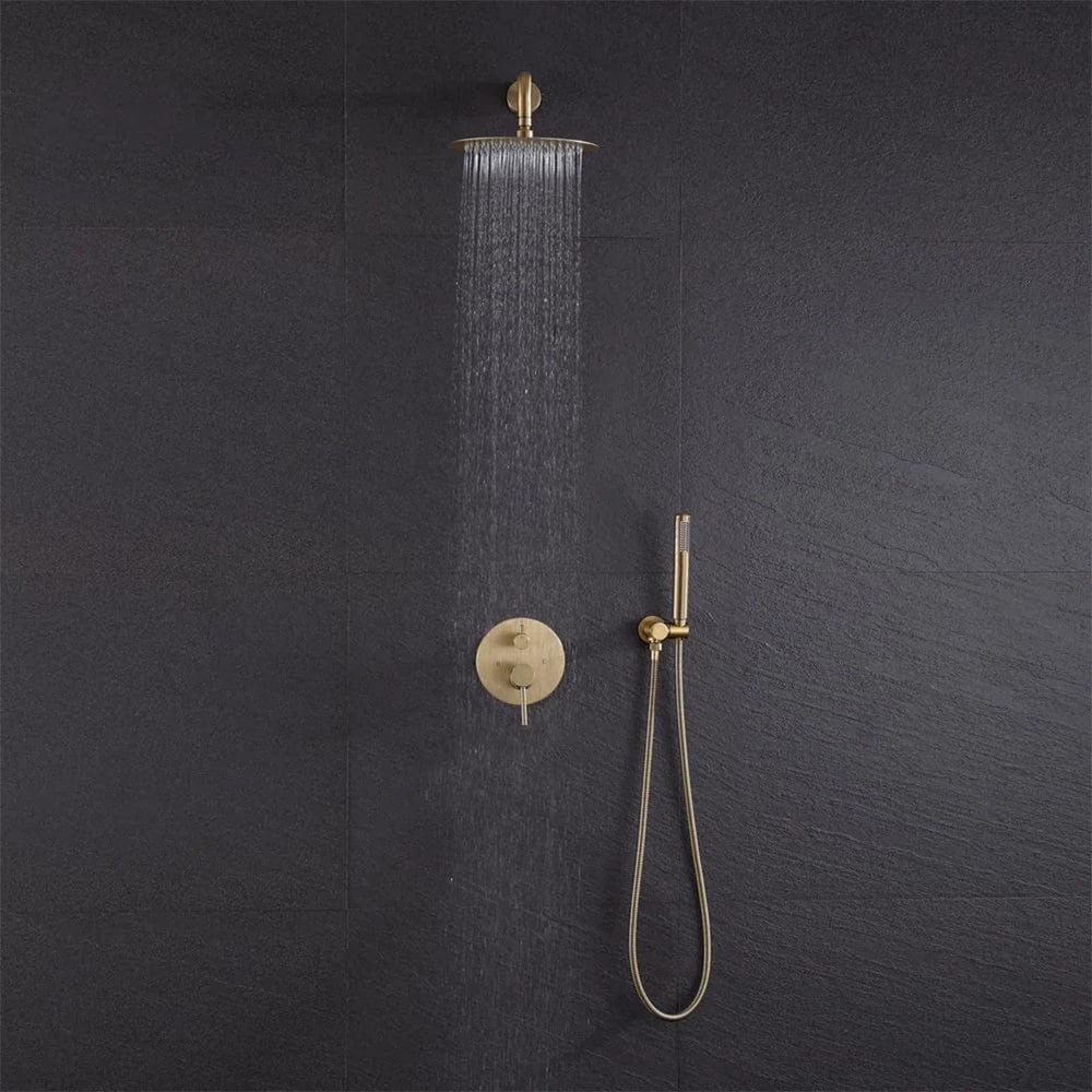 Unterputz Duschset REA Lungo Gold Matt + BOX 2
