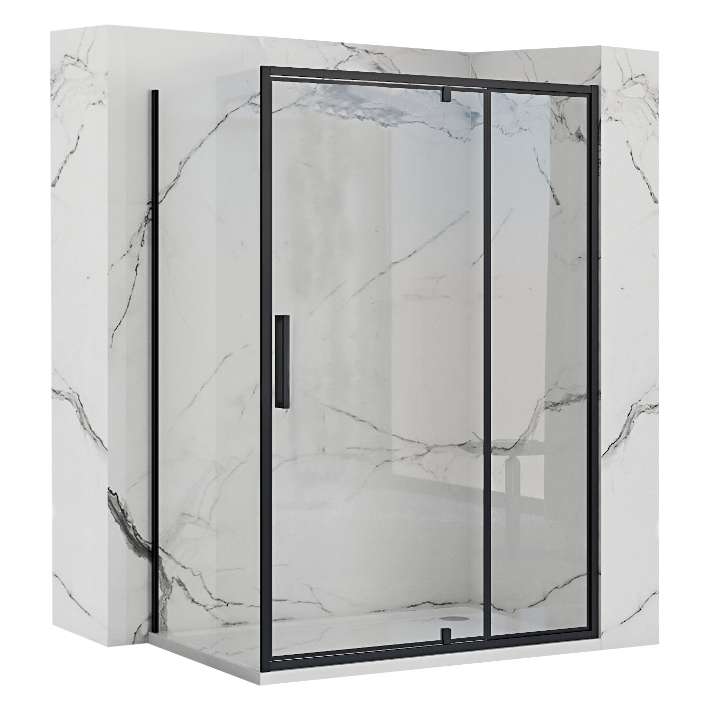 Eckdusche Rapid Swing 80 x 80 2