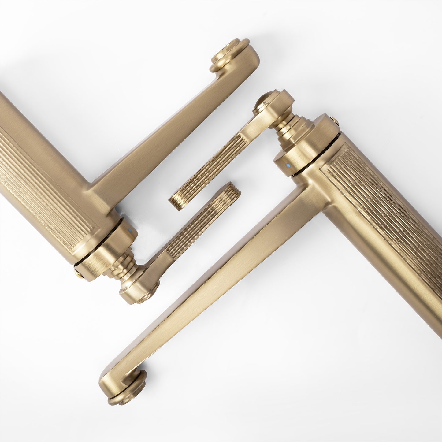 Waschbeckenarmatur Rea Monaco Gold Brush Low 8