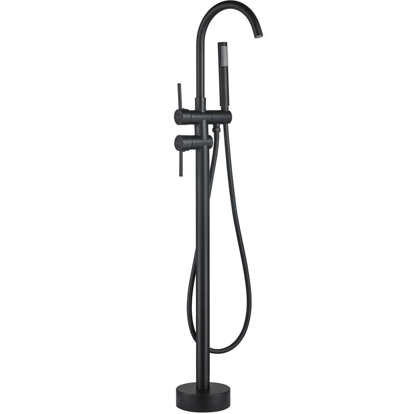 Wannenarmatur Rea Lungo Ortis black 1