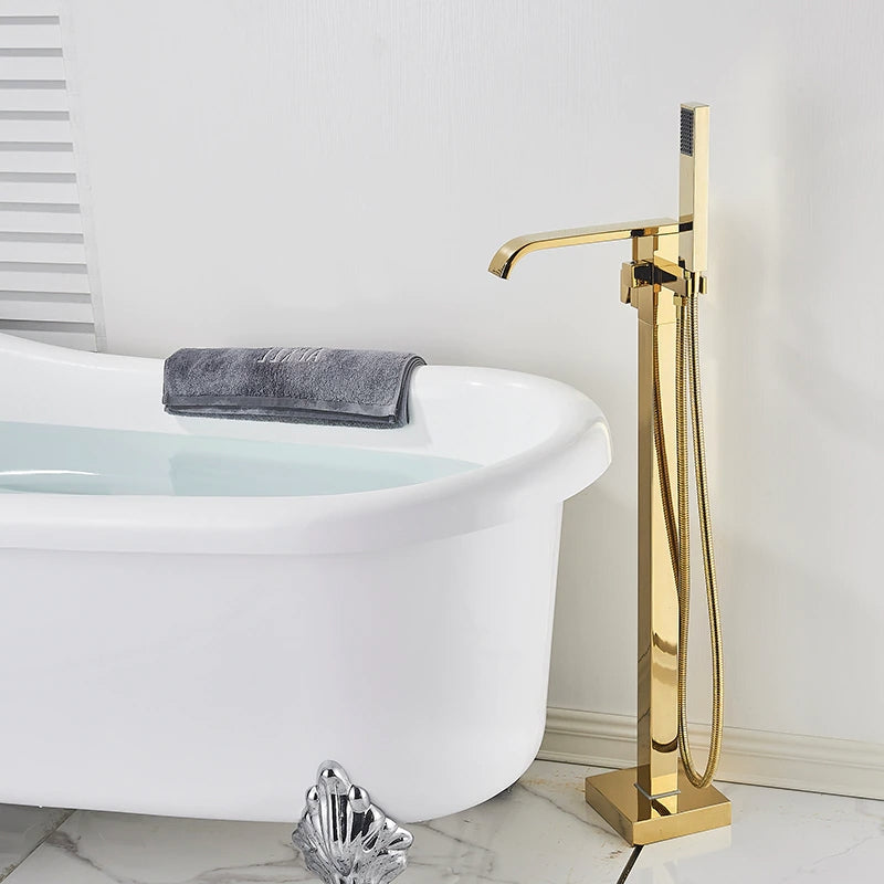 Wannenarmatur Rea Carat GOld 2