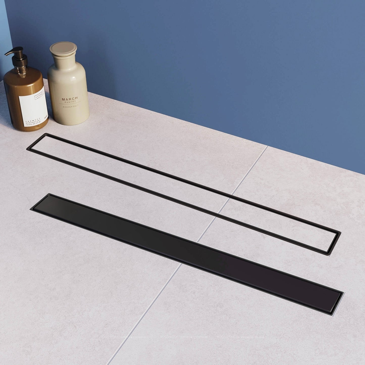 Duschrinne REA Neox Superflow Black 80 3
