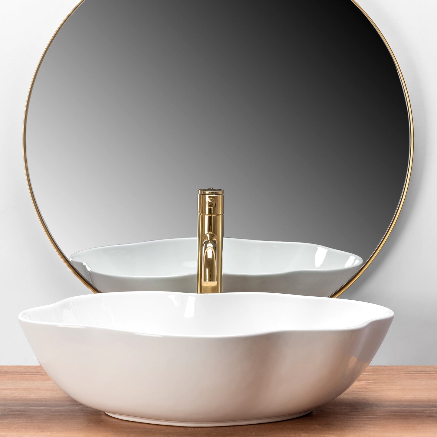 Aufsatzwaschbecken Rea Pearl White 4