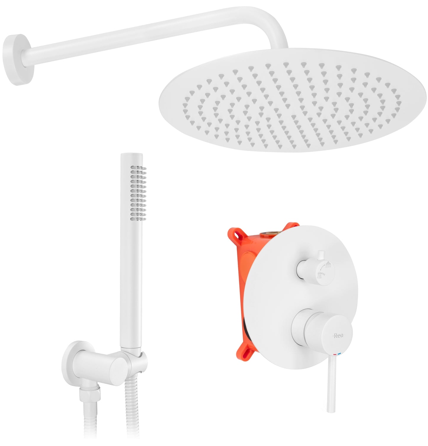 Unterputz Duschset REA Lungo white + BOX 1