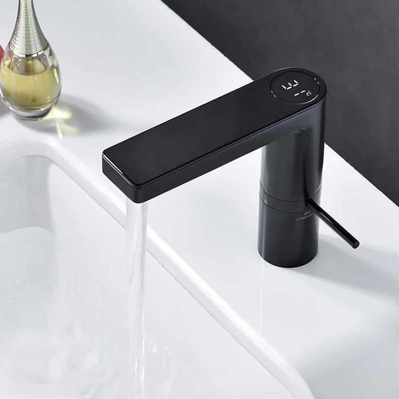 Waschbeckenarmatur Rea Amar LCD Black low 2