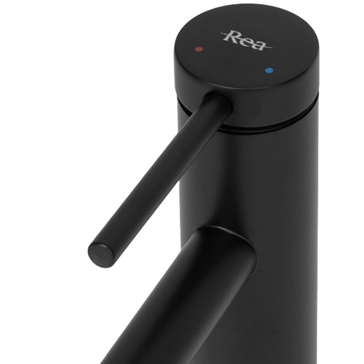 Waschbeckenarmatur Rea Foss BLACK Matt High 6