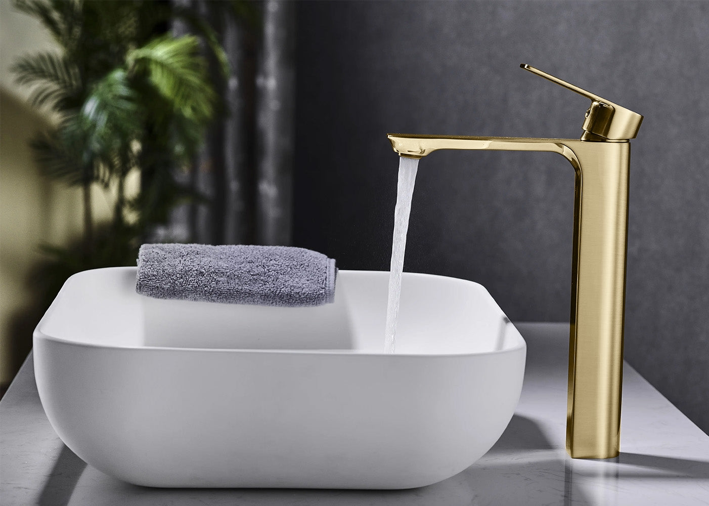 Waschbeckenarmatur REA Urban Gold High 2