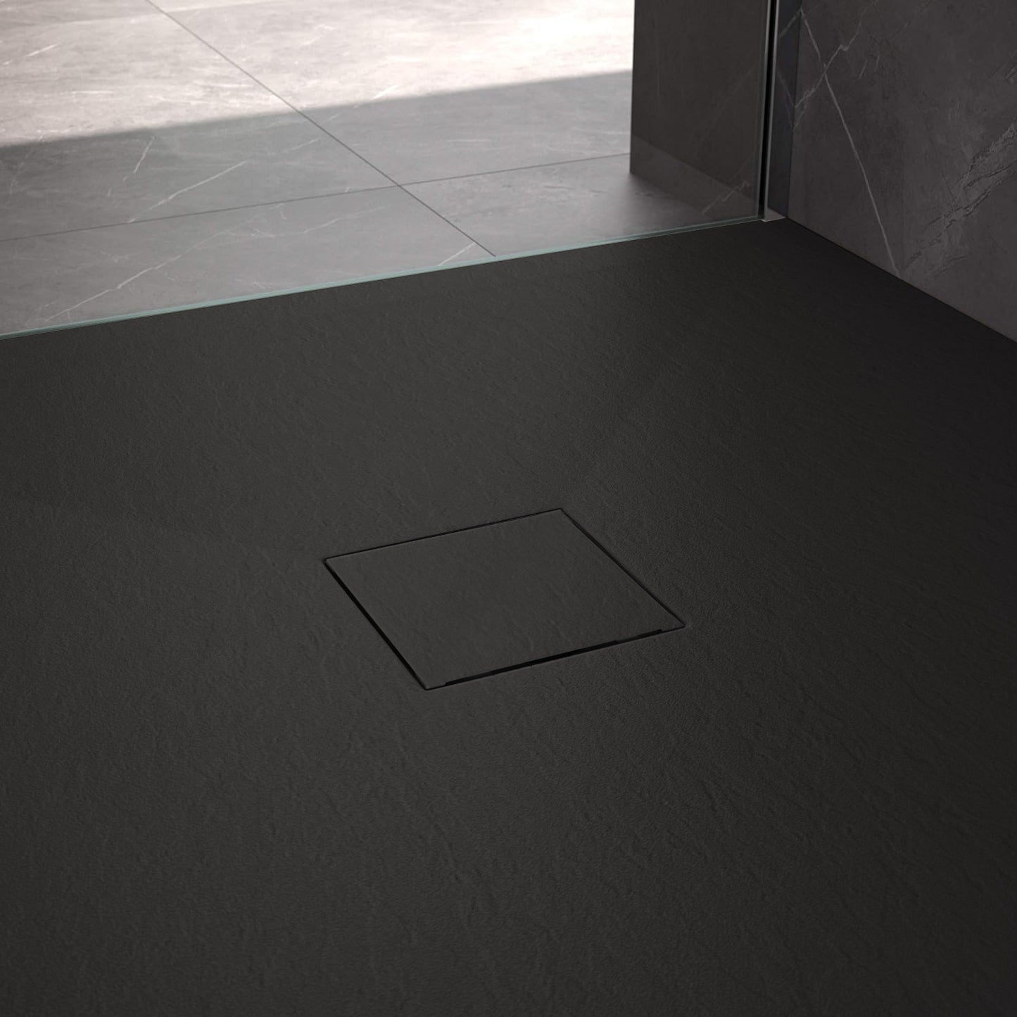 Duschtasse Magnum Black 90x90 5