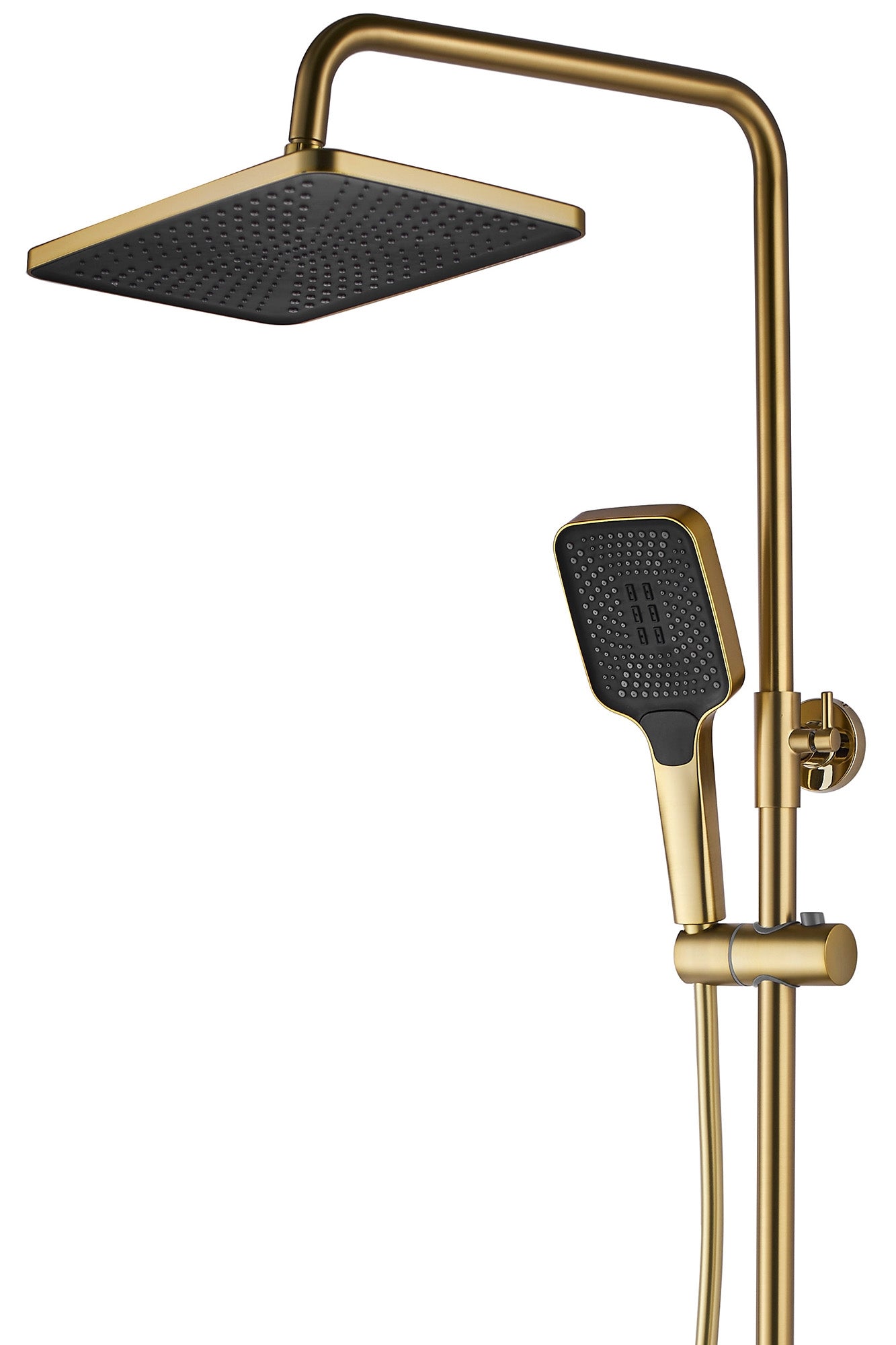 Duschgarnitur mit Thermostat REA ROB Gold Brush 8