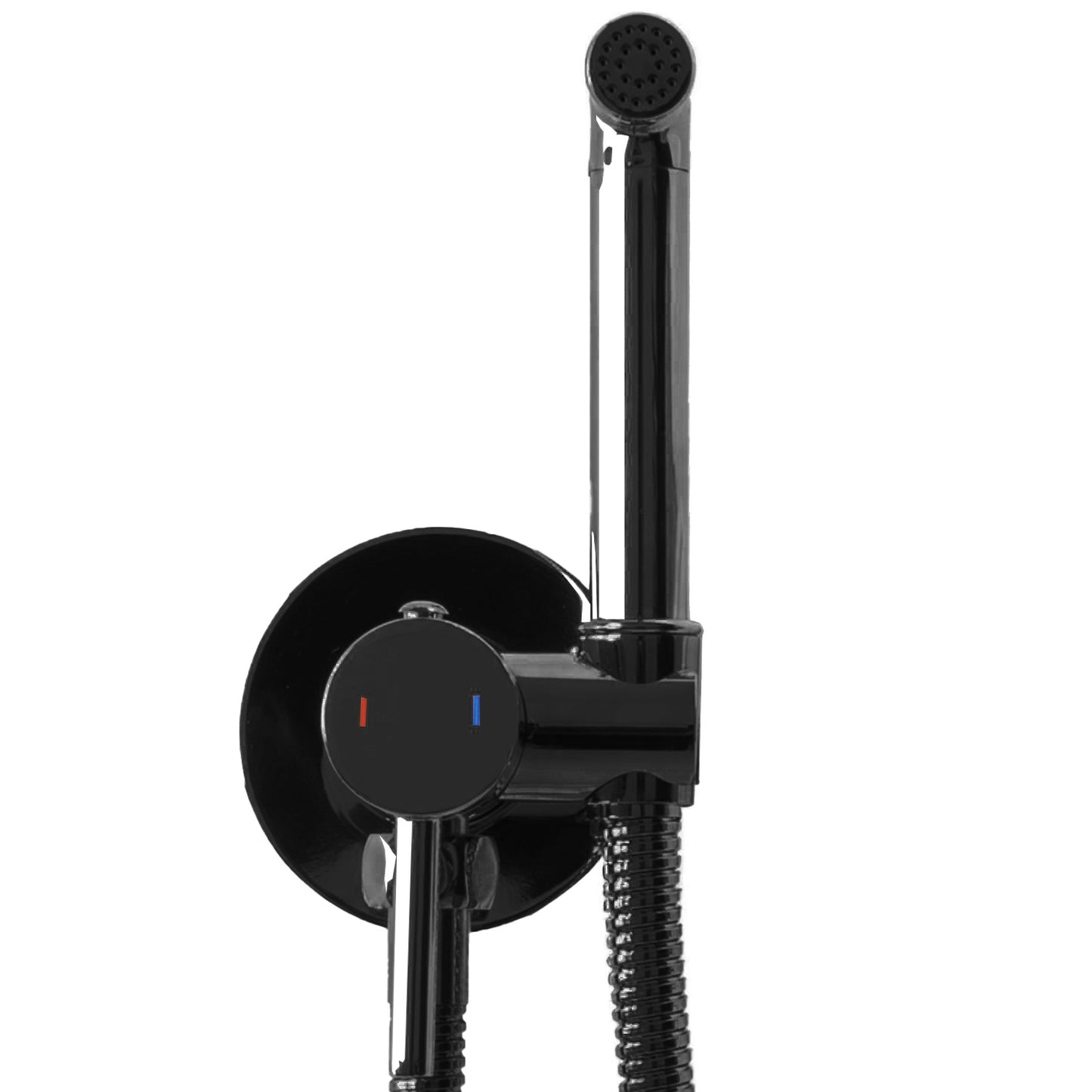 Bidetarmatur Lungo Loop Black Metallic 2